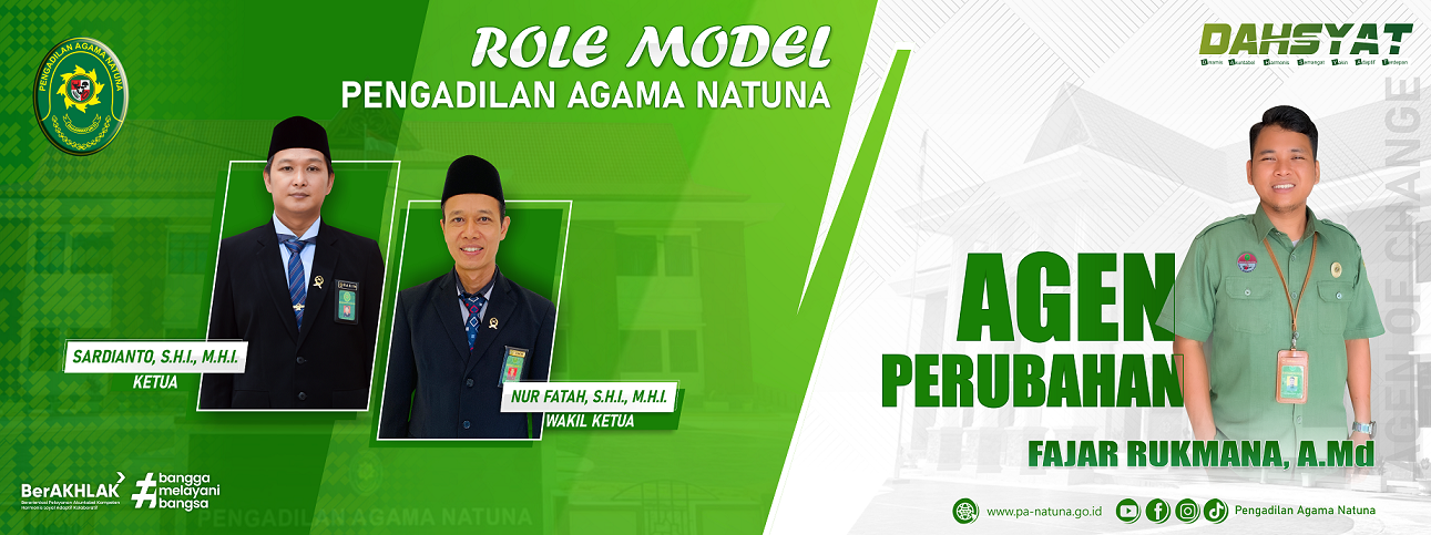 ROLE MODEL DAN AGEN PERUBAHAN